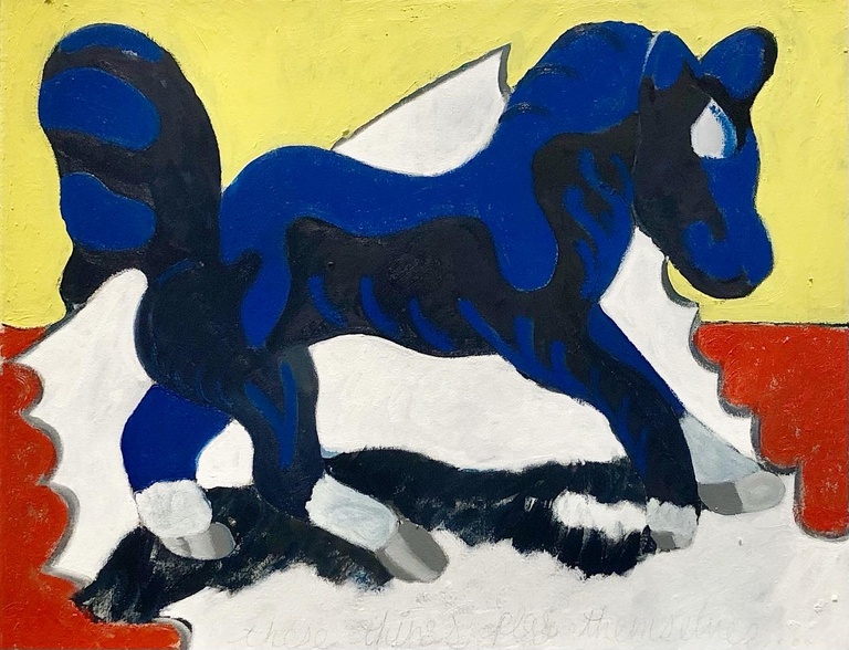 A painting by Jack Taylor