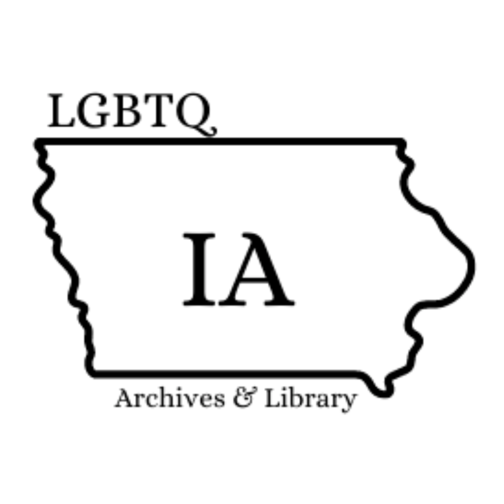 The logo for LGBTQ Iowa Archives and Library