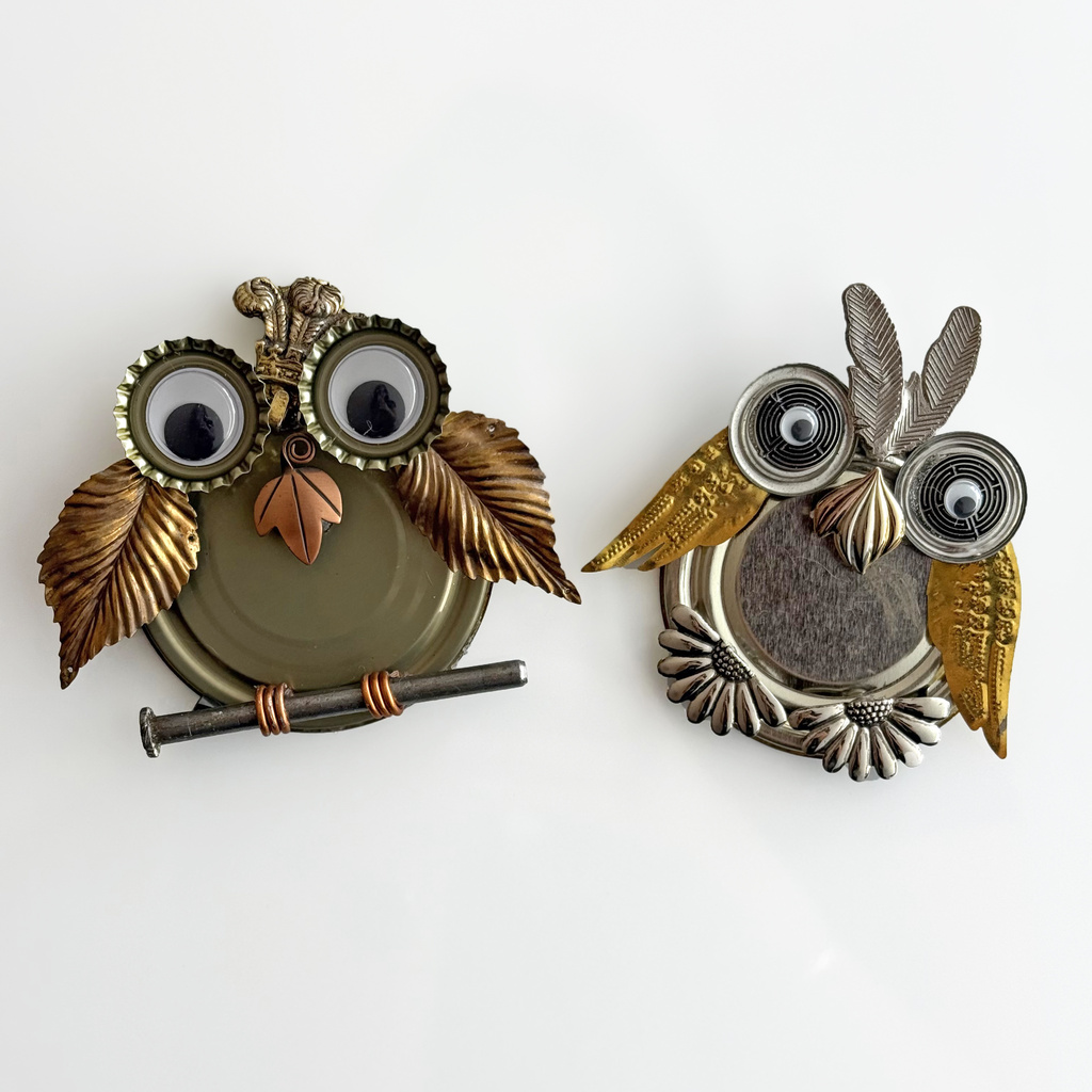 School's Out at the Stanley | Upcycled Owl Assemblage promotional image