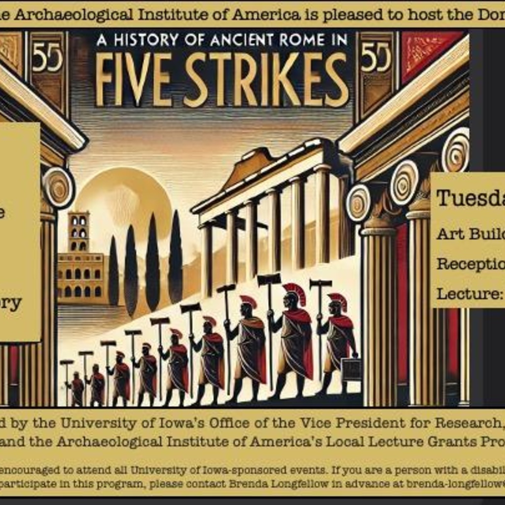 A History of Ancient Rome in Five Strikes promotional image