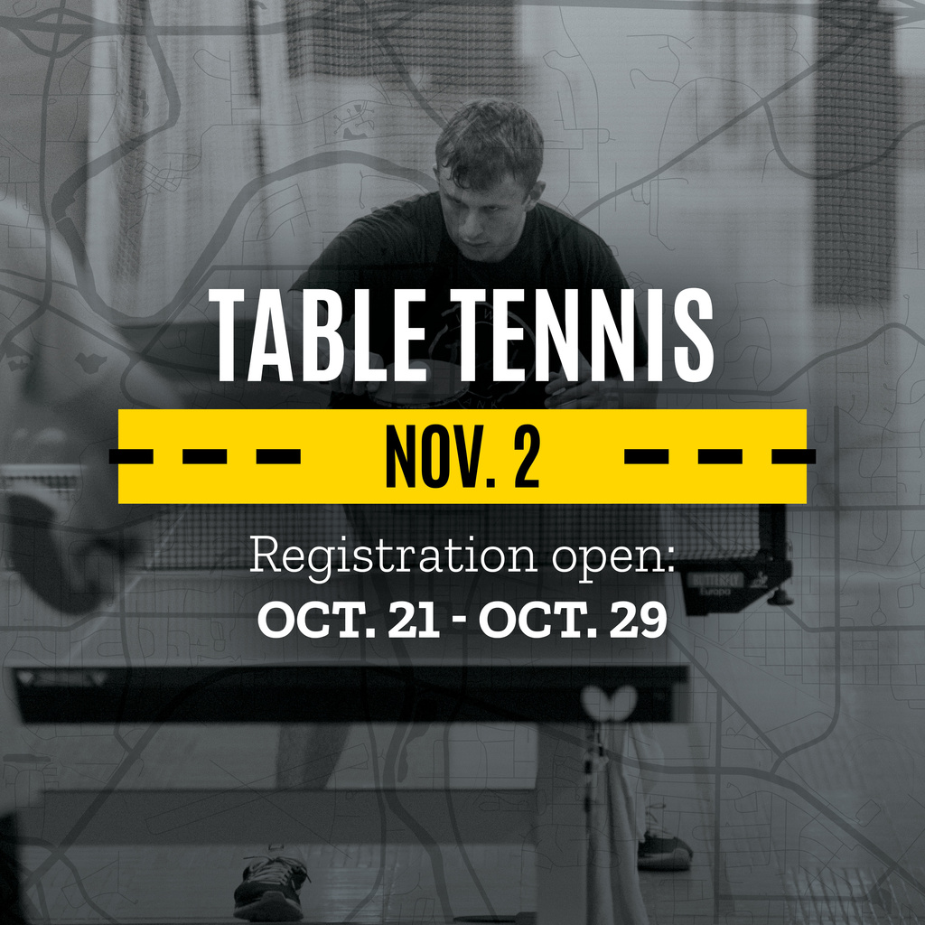Table Tennis Tournament Sign Up! promotional image