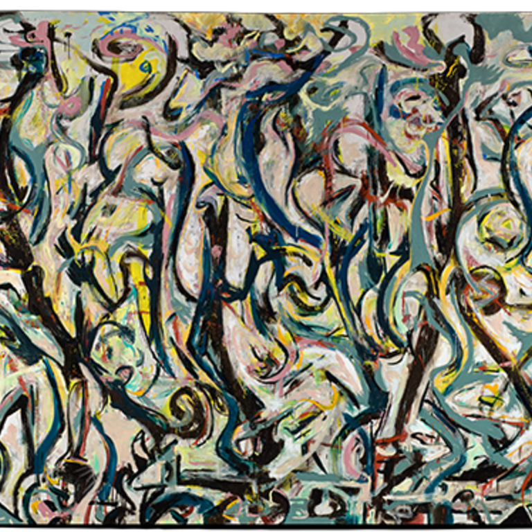 Mural by Jackson Pollock