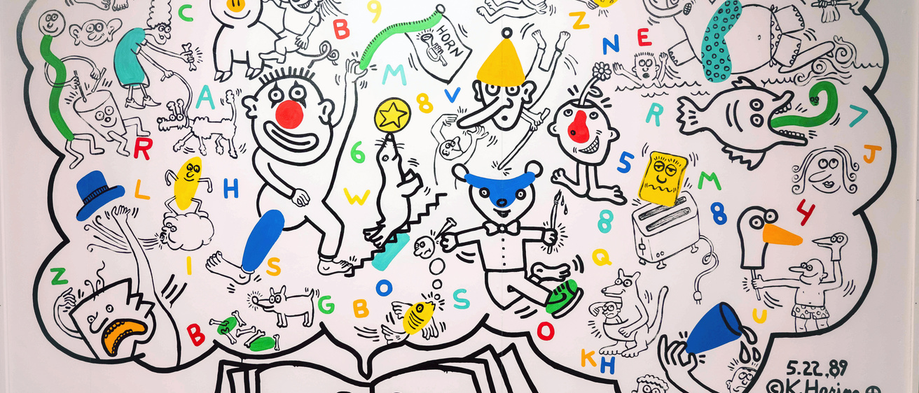 To My Friends at Horn: Keith Haring and Iowa City | Stanley Museum