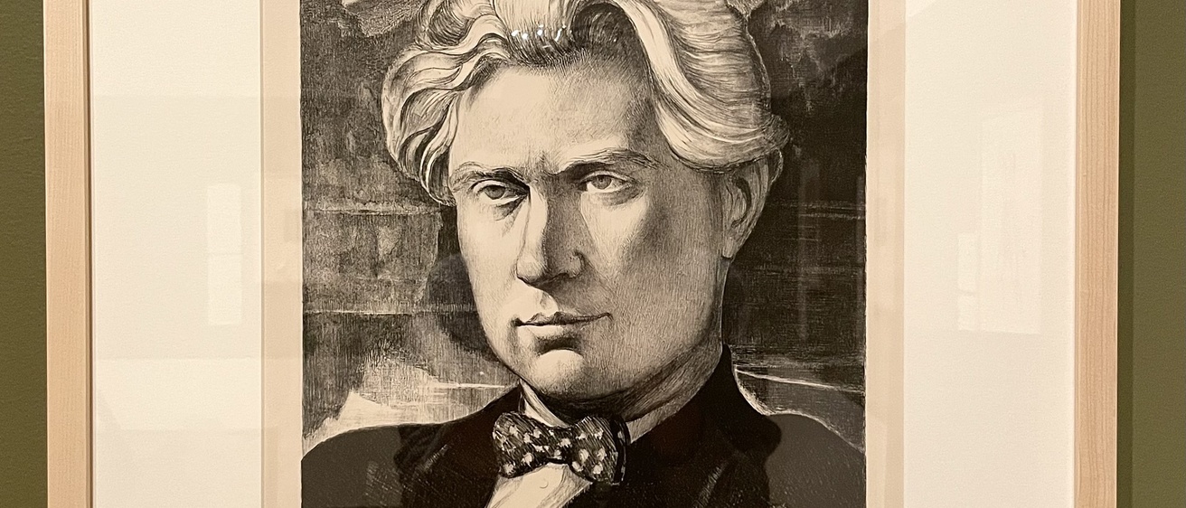 Portrait of Carl Zigrosser by Mabel Dwight