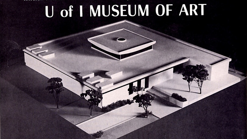architectural model of old museum of art
