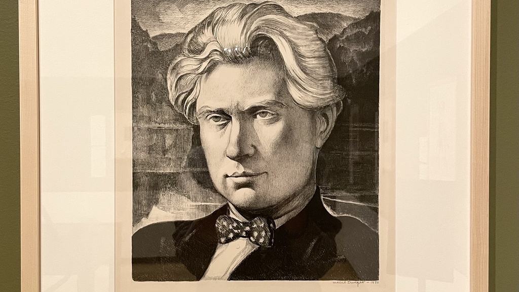 Portrait of Carl Zigrosser by Mabel Dwight